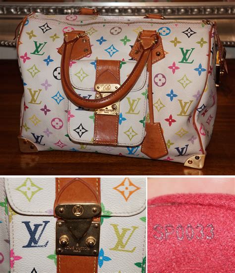 how to spot fake louis vuitton multicolor speedy 30